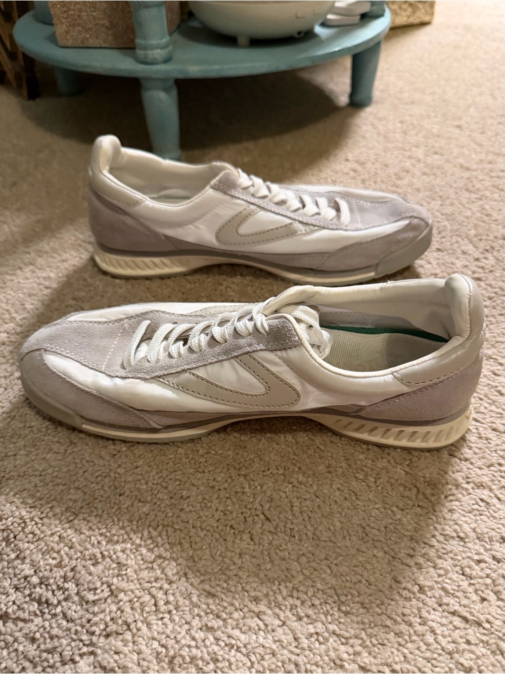 Tretorn Rawlins 2.0 Sneakers in a white and gray colorway 8